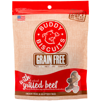 Buddy Biscuits Grain Free Soft & Chewy Treats: Grilled Beef Buddy Biscuits Grain Free Soft & Chewy Treats: Grilled Beef