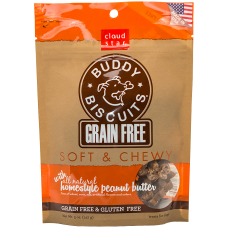 Buddy Biscuits Grain Free Soft & Chewy Treats: Peanut Butter Buddy Biscuits Grain Free Soft & Chewy Treats: Peanut Butter