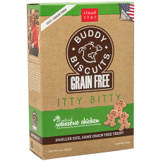 Buddy Biscuits Grain Free Oven Baked Treats Itty Bitty: Roasted Chicken Buddy Biscuits Grain Free Oven Baked Treats Itty Bitty: Roasted Chicken
