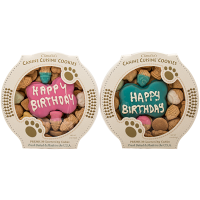 Happy Birthday Peanut Butter Dog Cookies