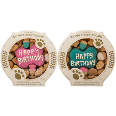 Happy Birthday Peanut Butter Dog Cookies