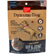 Dynamo Dog Functional Treats Hip & Joint: Bacon & Cheese