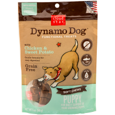 Dynamo Dog Functional Treats Puppy: Chicken & Sweet Potato