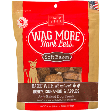 Wag More Bark Less Soft-Baked: Honey, Cinnamon & Apples Wag More Bark Less Soft-Baked: Honey, Cinnamon & Apples