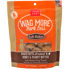 Wag More Bark Less Soft-Baked: Honey & Peanut Butter Wag More Bark Less Soft-Baked: Honey & Peanut Butter