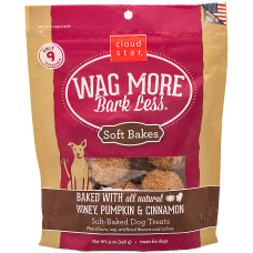 Wag More Bark Less Soft-Baked: Honey, Pumpkin & Cinnamon Wag More Bark Less Soft-Baked: Honey, Pumpkin & Cinnamon