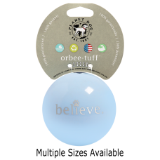 Orbee-Tuff Holiday Believe Ball